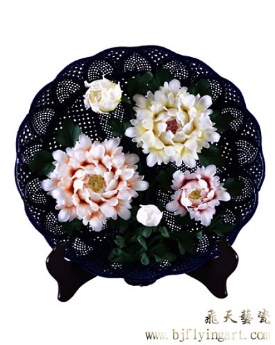 牡丹花盘(大)