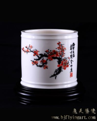 笔筒(大.梅)