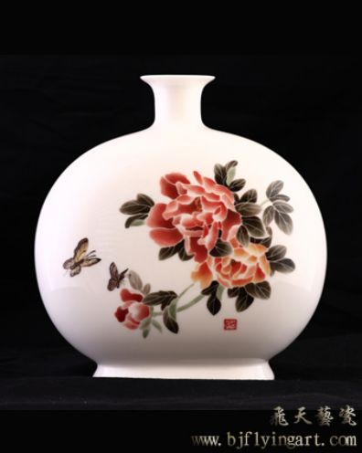 1#扁瓶 国色天香