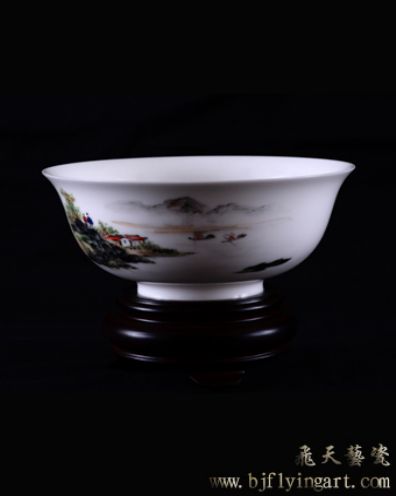 珍品碗(山水)