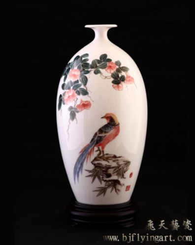 2#冬瓜瓶 春色满园