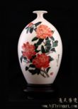 3#橄榄瓶 富贵牡丹