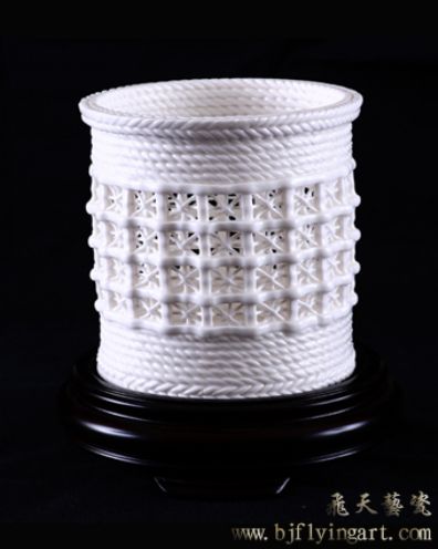 手工编织笔筒(小)